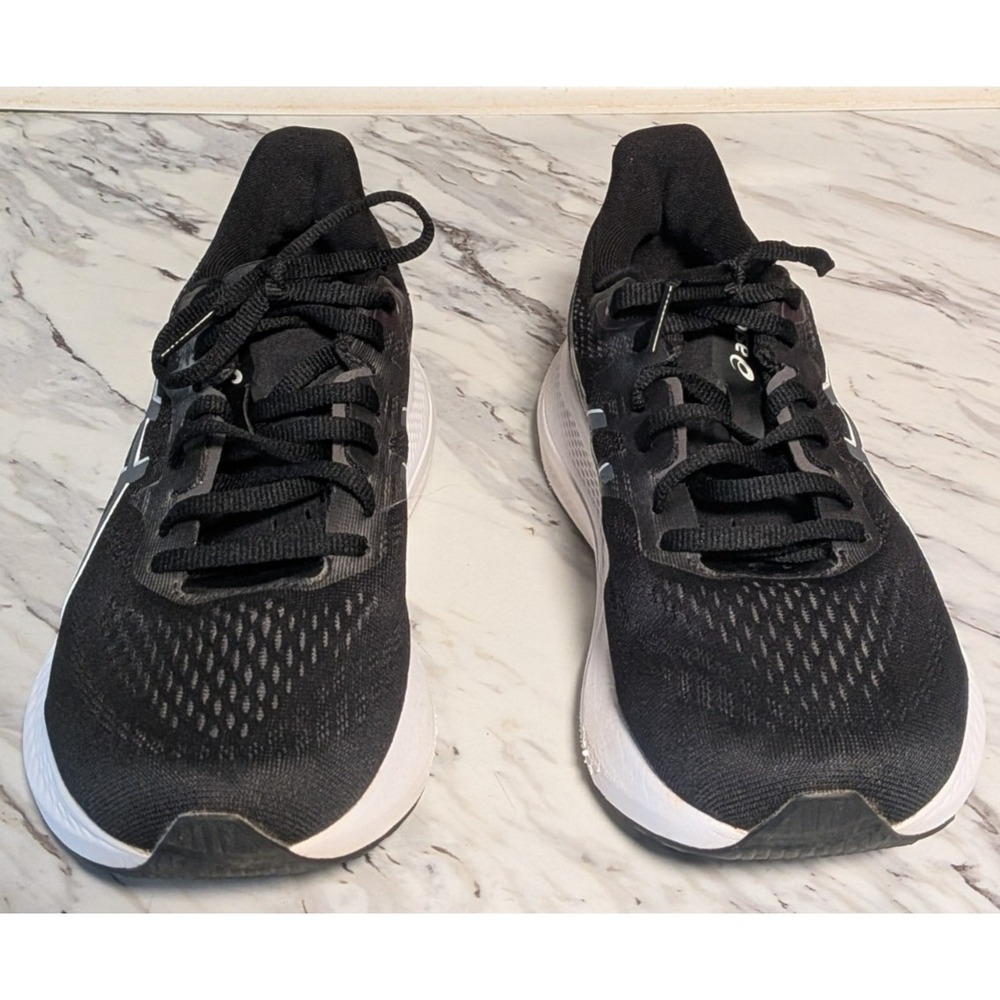Asics GT-2000 12 Black and White Running Shoes Women's Size 8.5 Wide - Picture 8 of 12